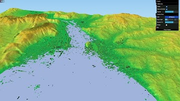 ThreeJS QGIS 3D Flood Analysis Graz (Flood Scenario)