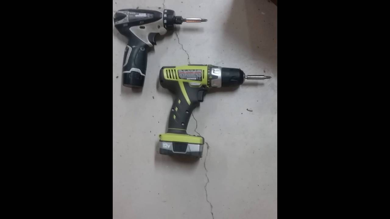 Makita 10.8v vs Ryobi 12v YouTube
