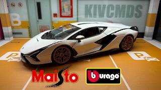 Unboxing and Reviewing the White Lamborghini Sian FKP 37 by Maisto/Bburago! | Model Unboxing |