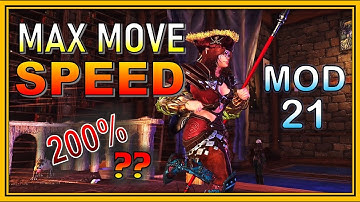 Can You NOW Move FASTER Than MOUNTS?? Stacking Nearly ALL Move Speed Bonuses -  Mod 21 Neverwinter