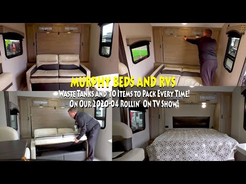 Murphy Beds In Rvs Portable Waste Tanks And A Camping Packing