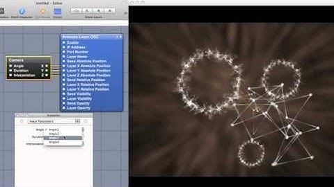 Quartz Composer to Animata   Camera Movement