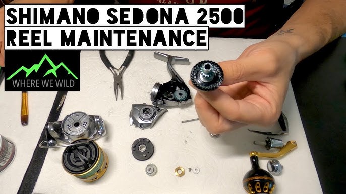 Professional Spinning Reel Service - Complete Shimano disassembly
