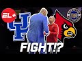 Kentucky's Mark Pope and Louisville's Pat Kelsey FIGHT in Atlanta over 2026 Recruit?!