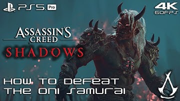Assassin’s Creed Shadows - The Overlap - the Oni Samurai (PS5 Pro 4K 60FPS) Epilogue No Commentary