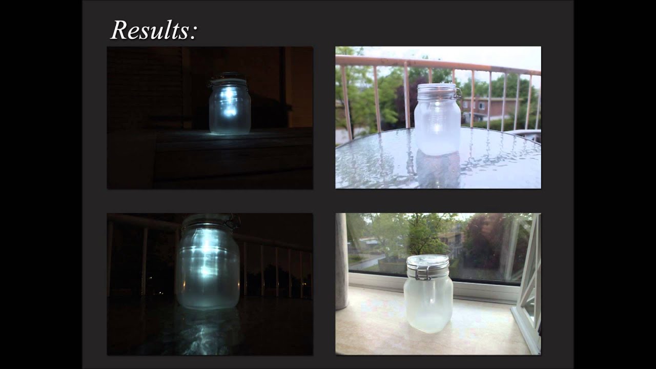 Make your own solar light jar - YouTube