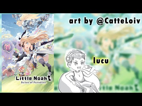 Little Noah: Scion of Paradise - Little Girl Find a Way to Paradise With Sword and Cat video thumb