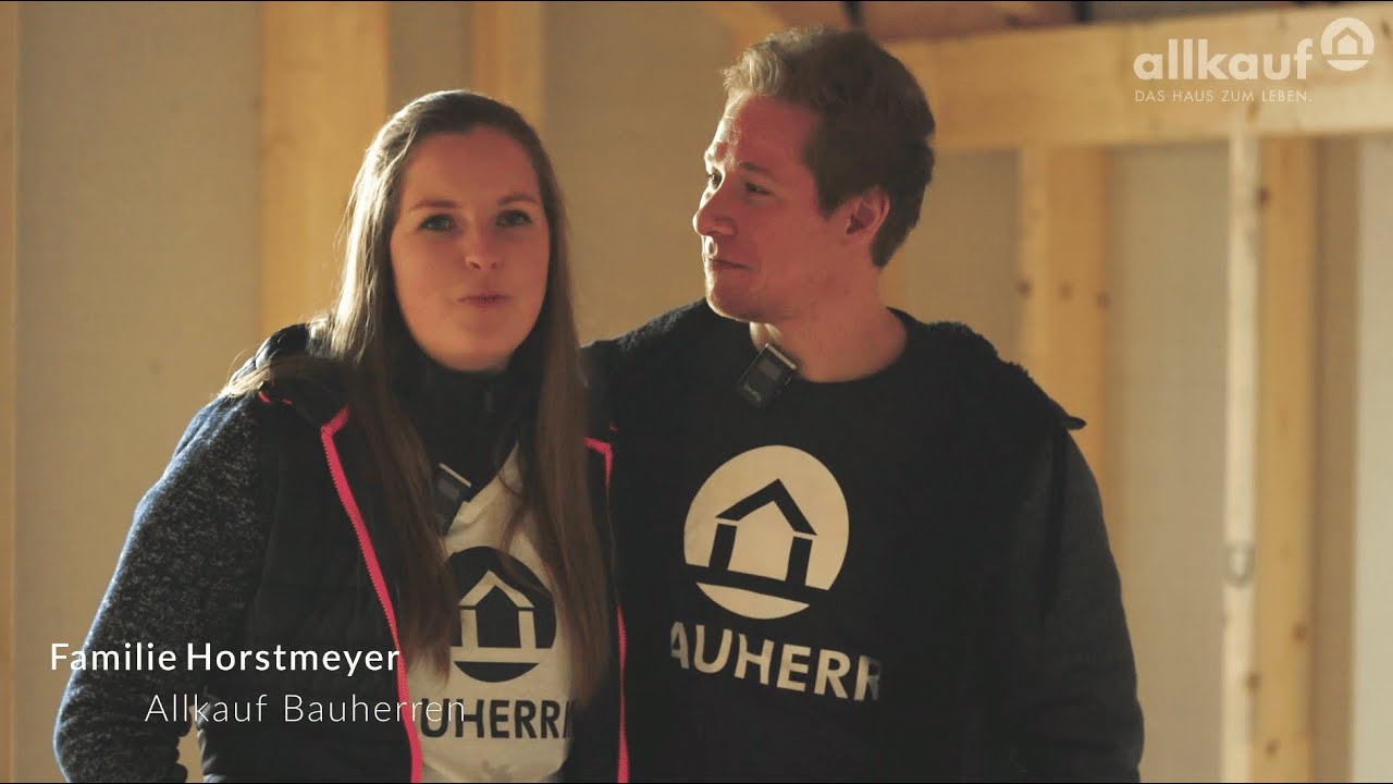 Richtfest bei Familie Horstmeyer - das Projekt Einfamilienhaus nimmt Form an