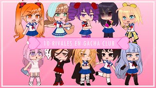 Yandere Simulator// Introducción de las 10 RIVALES // Versión Gacha Club // Leer descripción //