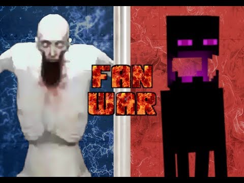 Fan War!!! SCP-096 vs Enderman - YouTube