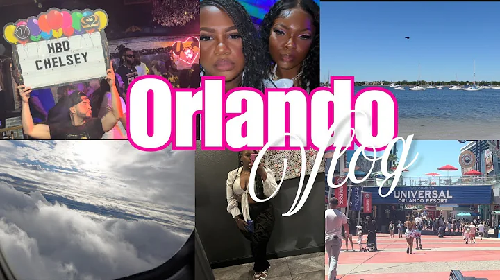 TRAVEL VLOG | ORLANDO FOR MY BFFs BDAY (UNIVERSAL STUDIOS,ISLANDS OF ADVENTURE, TAMPA & GOING OUT)