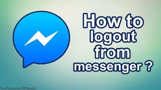 How to Logout from messenger app in any Android mobile 2019 screenshot 5