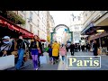 Paris france   walking tour in  paris  paris 4k ultra  paris city center