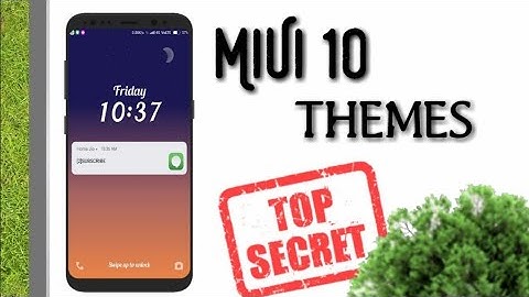 MiUi 10 Themes | Secret 🔥 MiUi 10 Install in Redmi Note 4 & 5 Pro | MiUi 10