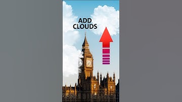 Photoshop Sky Replacement: Add Clouds in Seconds! #photoshop  #skyreplacement  #photoediting