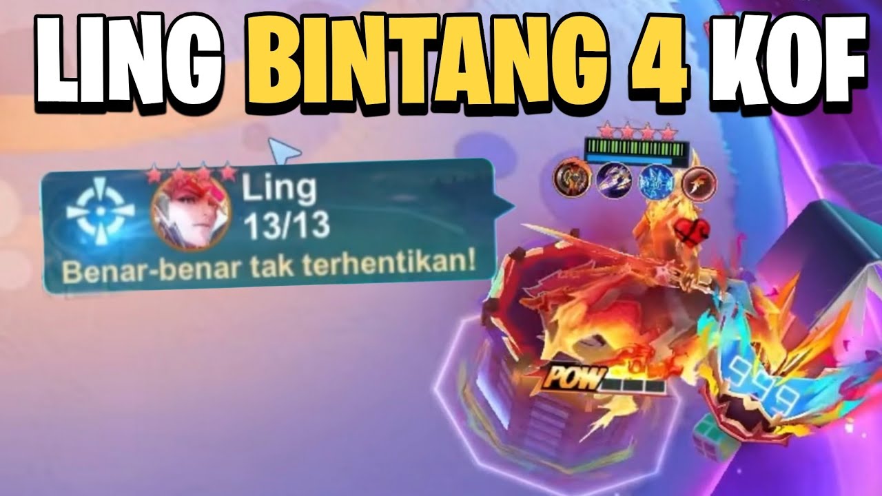 IZIIIIN LING BINTANG 4 MENGAMUK !! MAGIC CHESS GO GO