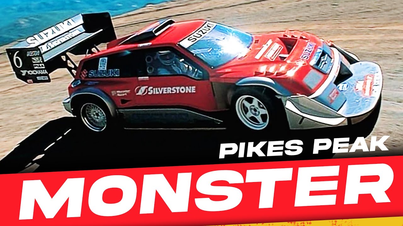 96' Suzuki Escudo version built for the Pikes Peak Hill Climb