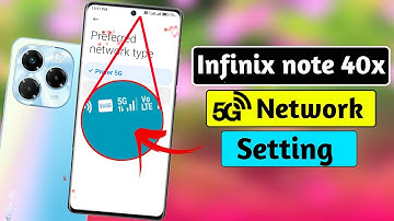 infinix note 40x 5g me 5g network setting kaise kare | how to set 5g network setting in infinix note
