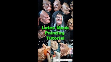 Latex Mask Painting Tutorial  Volume 1 (The Witch)