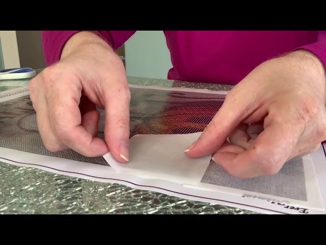 Making Diamond Painting Easier With Parchment Paper