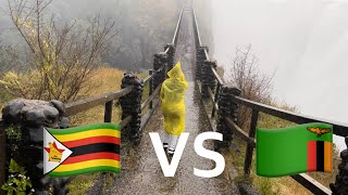 Which country owns the Victoria Falls? We travelled to Zambia. This is what it looks like.