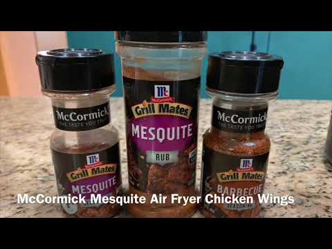 McCormick Mesquite Air Fryer Chicken Wings