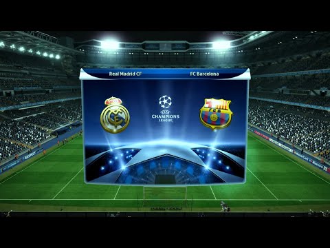 PES 2012 | Real Madrid vs Barcelona | UEFA Champions League - Full Match & Gameplay