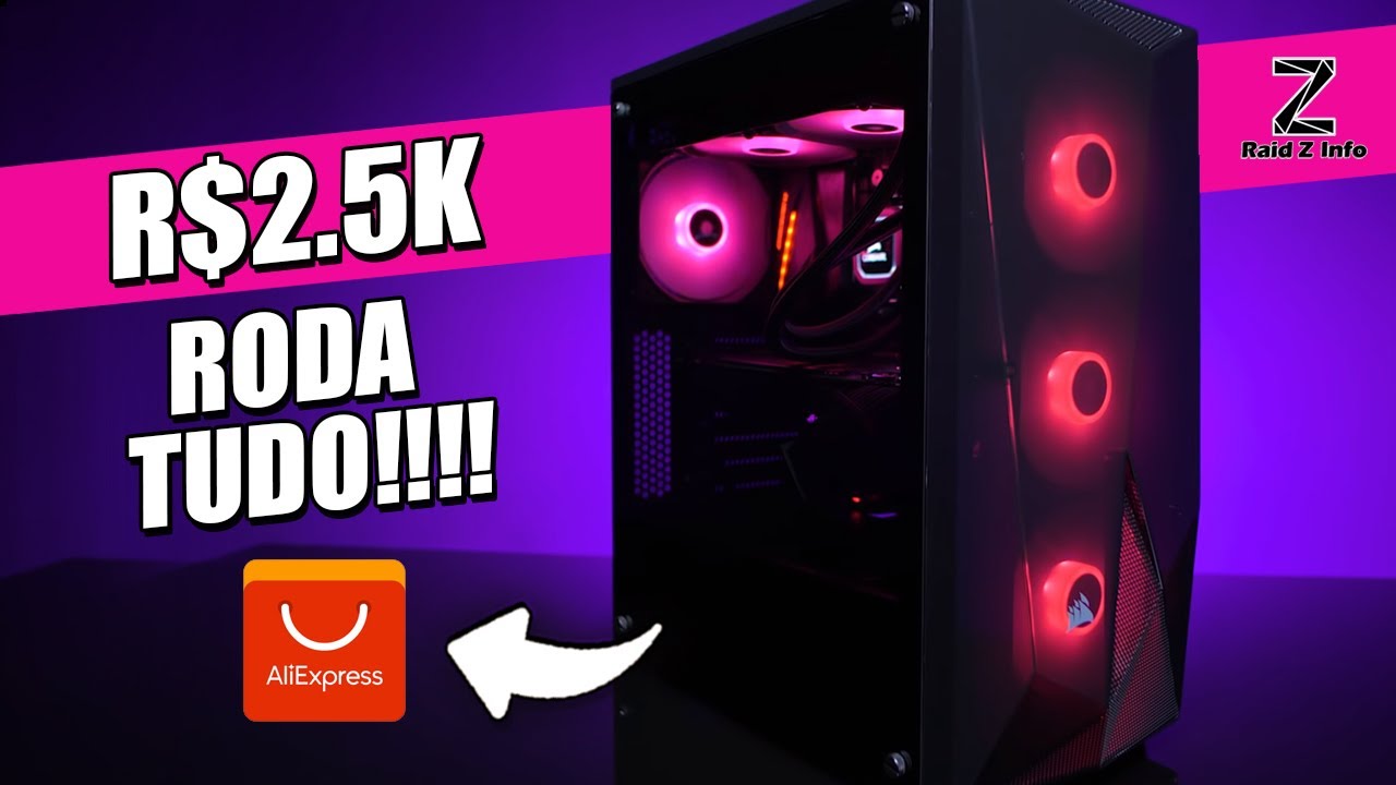 Montei o melhor pc gamer de 5.000 🔥 Red Dead Redemption 2 ultra 68 FP