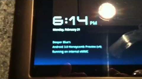 Nook Color w/ Android 3.0 (Honeycomb)