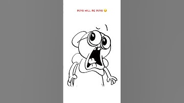 Boys 😜 (Animation Meme) #shorts