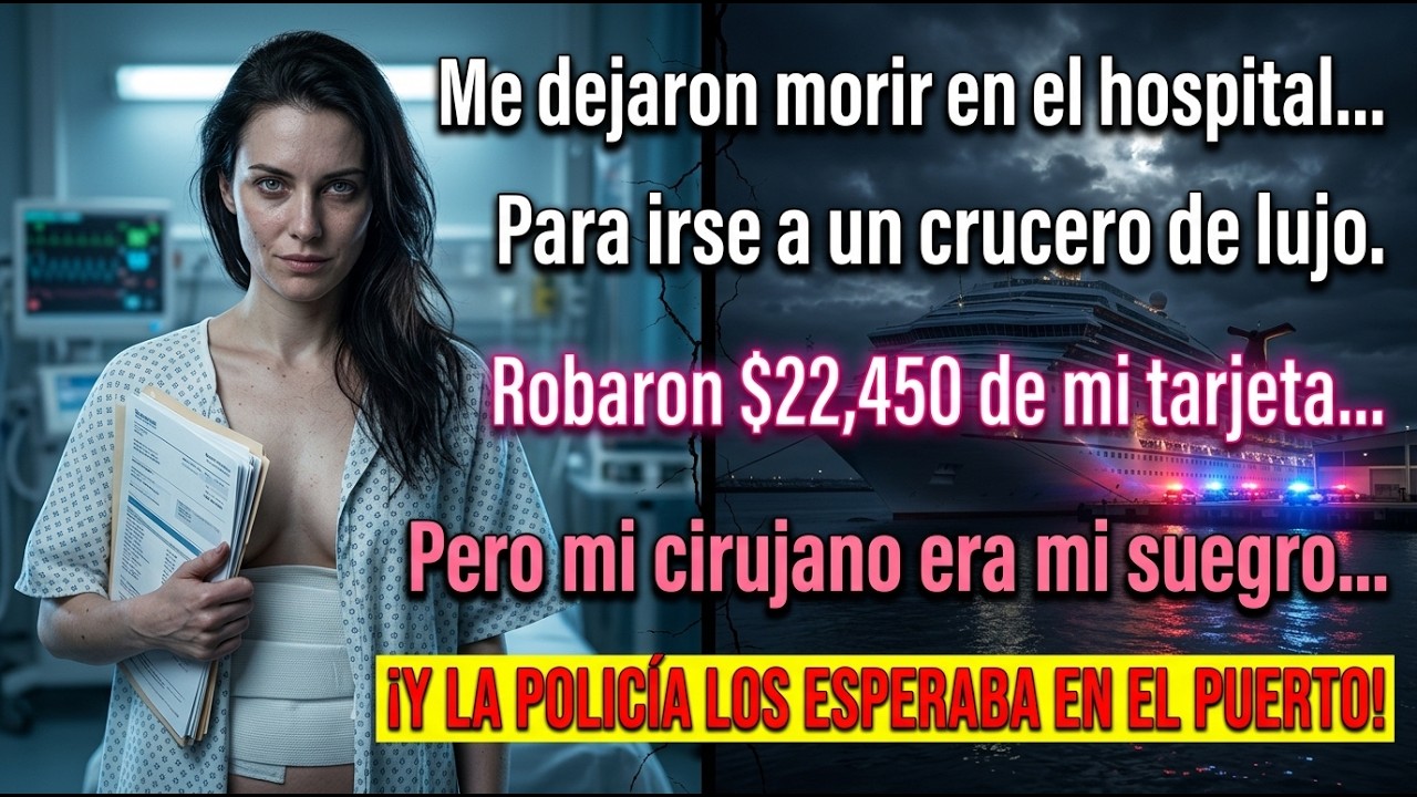 Sola en el hospital mientras mi familia se iba a un crucero — El cirujano resultó ser mi suegro