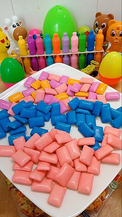 Yummy Xylitol opening Asmr sound 🌈🍭🍬🫙 #candyopening #anvat