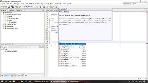 como calcular a raiz quadrada de um numero no netbeans java