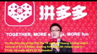 #SecretSelfmadeBillionaires0321 Colin Huang from Zero to 300 Million Users Story of Pinduoduo