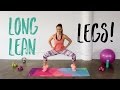 Long Lean Legs! | Lower Body Strength Workout with No Equipment