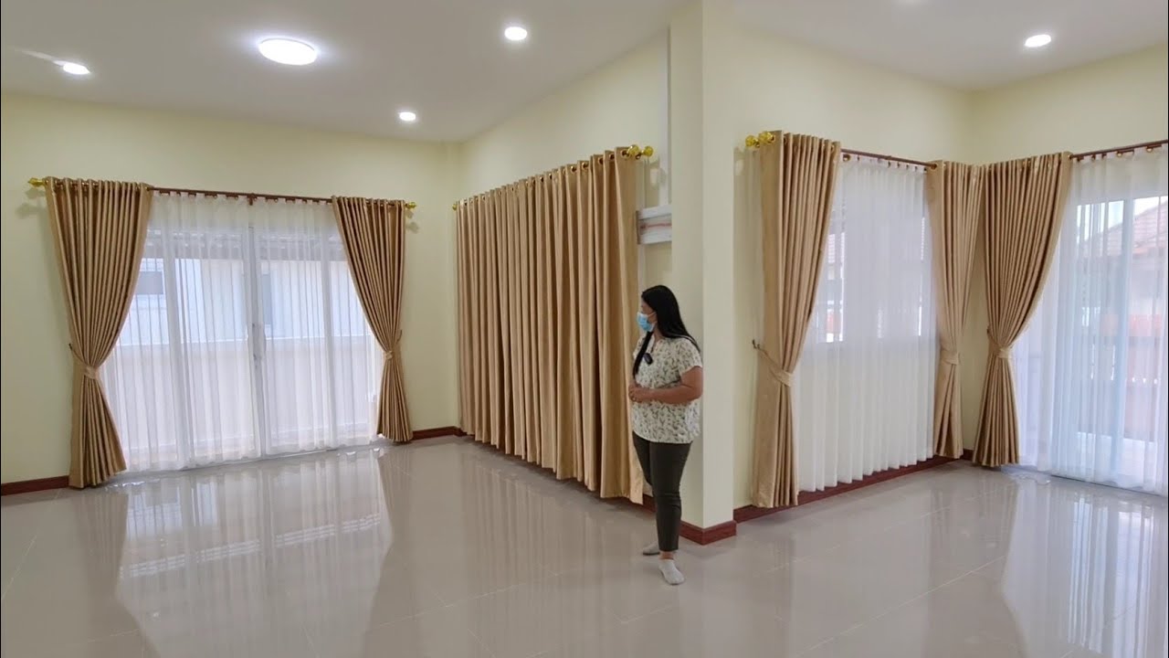 เมื่อคุณสร้างบ้านเสร็จ ถ้าจะติดตั้งผ้าม่านไม่ควรพลาดการรีวิวผ้าม่านบ้านหลังนี้