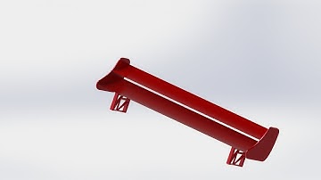 SolidWorks Tutorial #8: Car Spoiler part 1 of 2