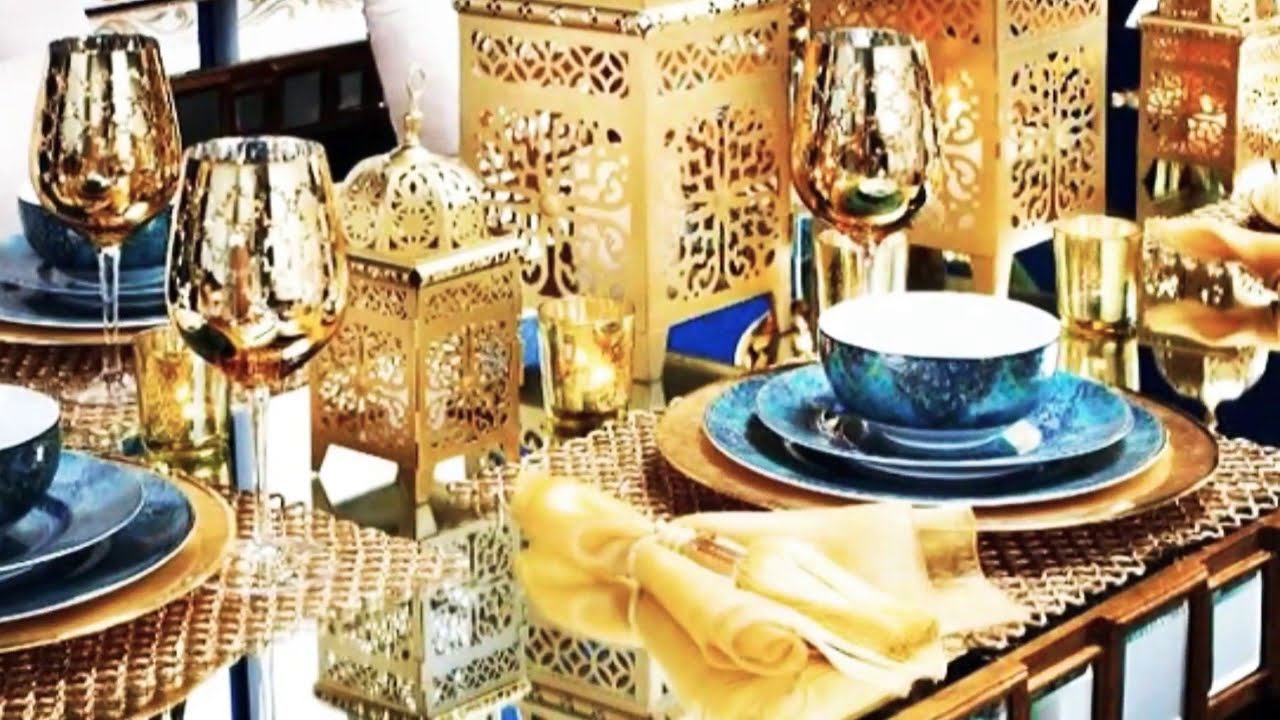 ديكورات بسيطة لمائدة الافطار استعدادا لاستقبال رمضان الكريم YouTube