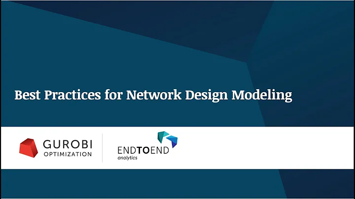 Best Practices for Network Design Modeling