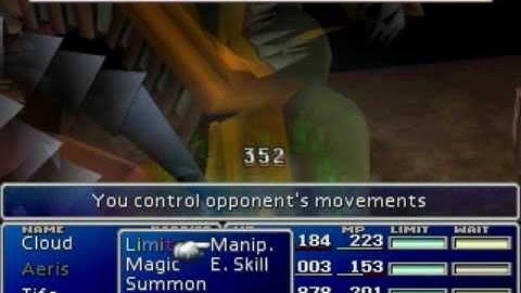 Final Fantasy 7 demon