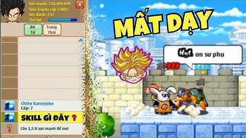 Ngọc Rồng Online | THỬ THÁCH MỞ SKILL 2 ĐỆ TỬ Ở MAP LẠ !