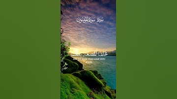 تلاوة خاشعة ومؤثرة أرح سمعك 🌹😌 #تلاوات #تلاوات_خاشعة #تلاوة_هادئة #قرآن