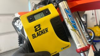 Dirt bike sag setup with Slacker (HBR-TBT MidSouth) How to set sag!