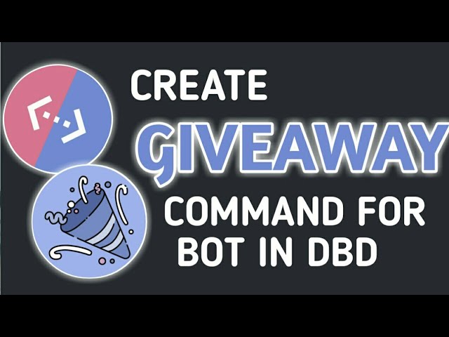 Code a discord giveaway bot by Querty2