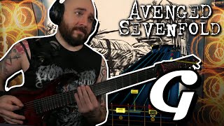 First Time Playthrough and React: Avenged Sevenfold - G | Rocksmith Guitar Cover