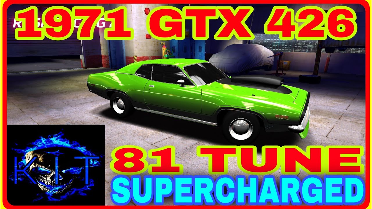 1971 GTX 426)) 81 TUNE. 8.43👈👀 ( SUPERCHARGED ) THANKS FOR