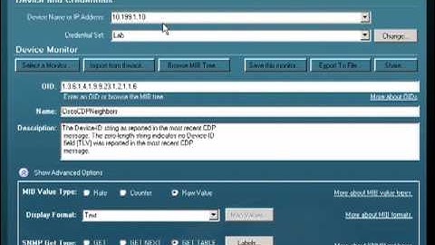 Network Monitoring: Free Network Device Monitor from SolarWinds