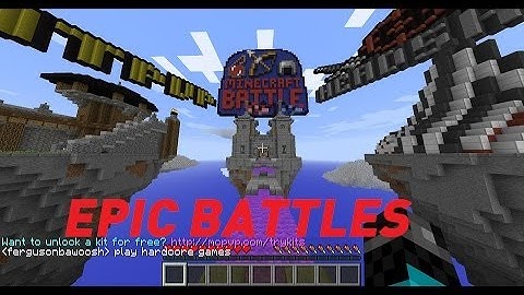 Minecraft Battles CTF  "Epic Battles" PvP