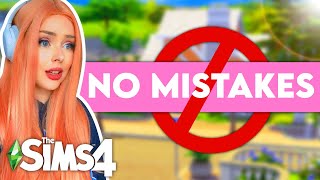 This Challenge *BREAKS ME* Every Single Time // Sims 4 NO MISTAKES BUILD CHALLENGE