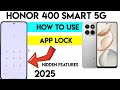 Honor 400 Smart 5G Hidden Feature – How to Use App Lock